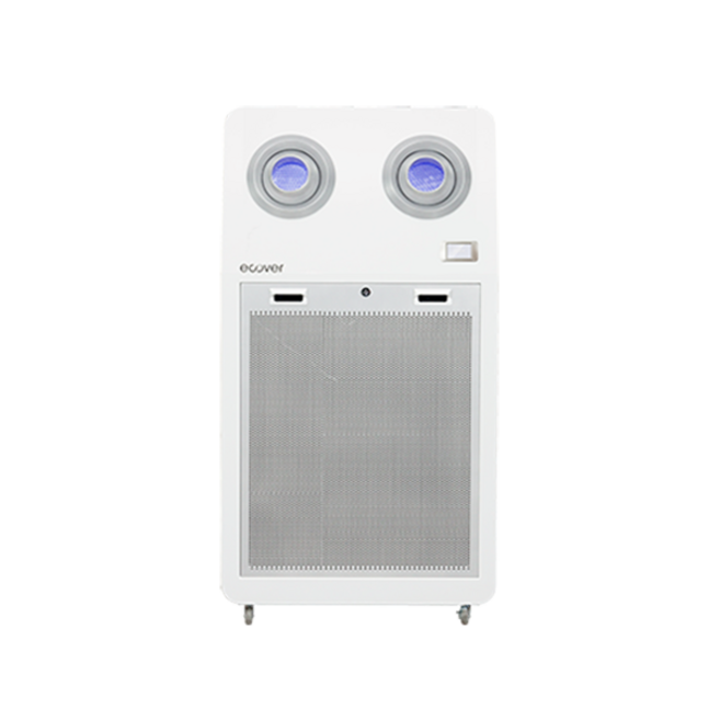 대용량 공기청정살균기 대형공기청정기 Uni-Q73A - 광촉매필터 미적용, White Silver / Silver Gray
