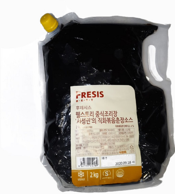 후레시스 서성민 직화볶음춘장소스 2kg, 1개