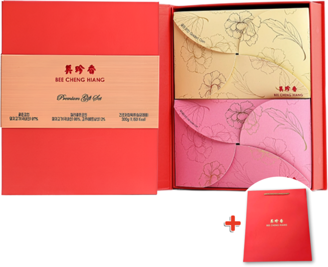 비첸향 골드코인 칠리골드코인 육포 선물세트 320g+쇼핑백 증정, 1세트