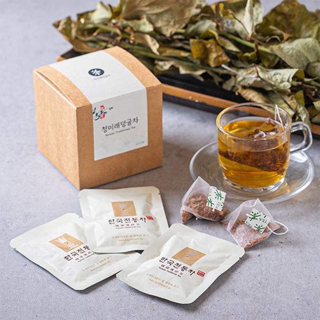 국산 건강차 3종 백하수오 청미래덩굴 엉겅퀴 차 티백 백수오, 국산 청미래덩굴차, 1박스, 20g