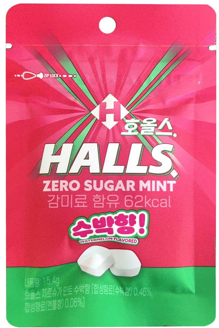 호올스 제로슈가 수박향 15.4g, 20개