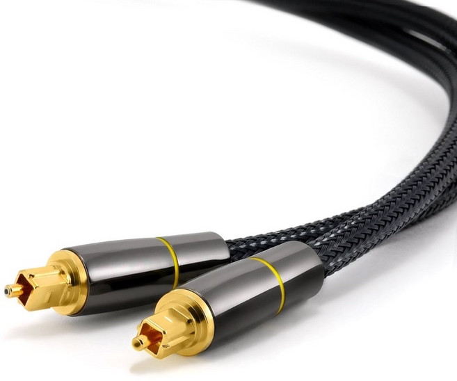 光纖音頻線 數位 SPDIF 輸出線 5.1聲道功放音響 家庭戲院 防震 耐磨, 1個, 高速光纖線1米, 高速光纖線1米