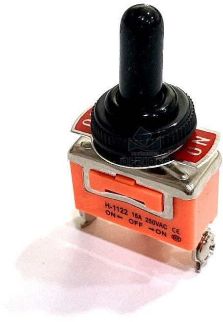 방수캡 토글 스위치 3핀 3단, 1개