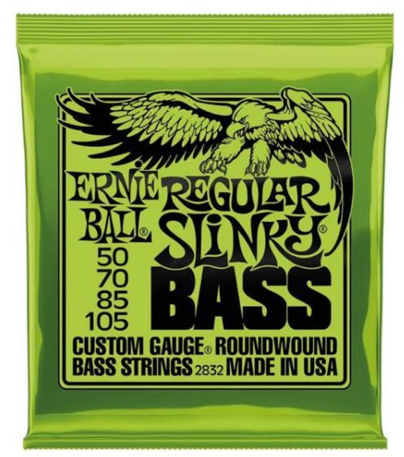 Ernie Ball 2832 4 현 일렉트릭 베이스용 스트링 신제품 및, [01] 2832 (50-105), 1개