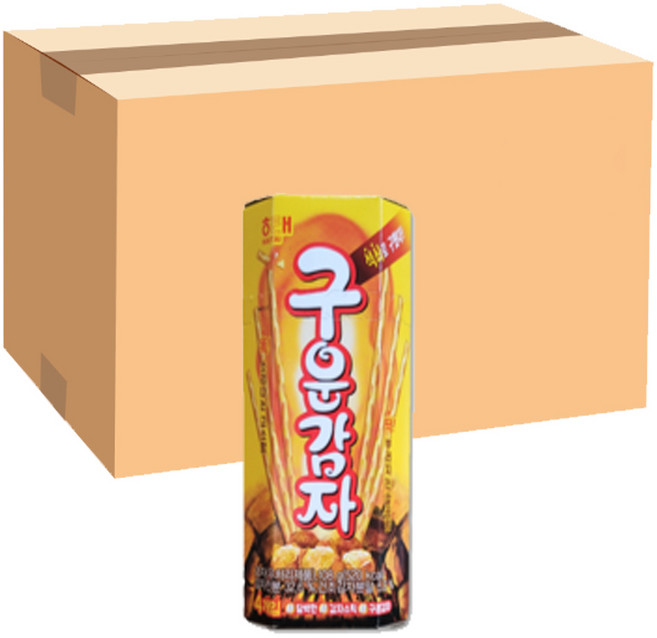 해태제과 구운감자, 108g, 12개