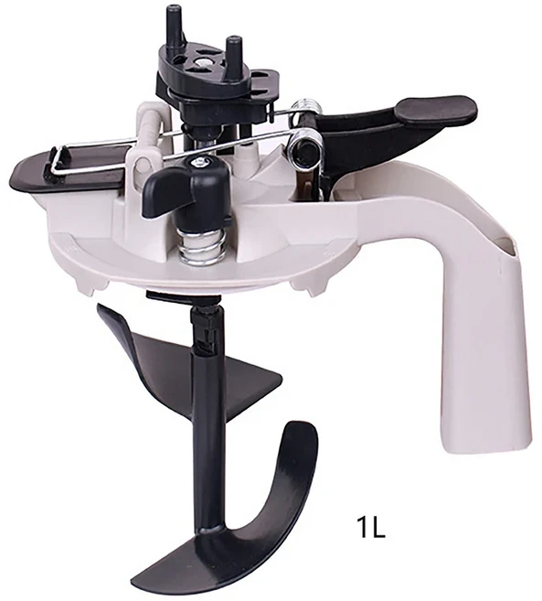 믹싱 메이트 페인트 캔 뚜껑 엉망없는 핸들 페인트 색상 도구 슬러리 믹서 교반기 코팅 혼합 슬러리 커버 1L4L, [02] 1L