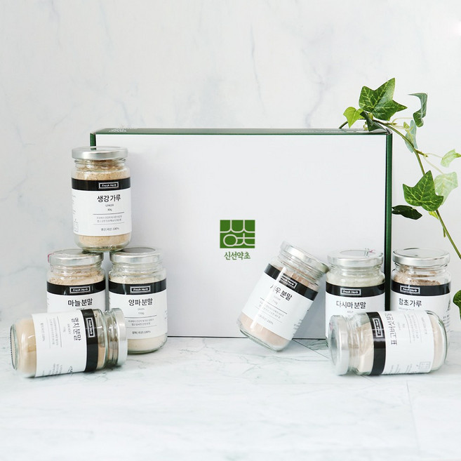 프리미엄 천연조미료 8종 선물세트, 1세트