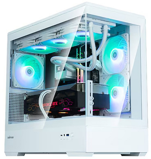 잘만 P30 화이트 미니타워 케이스 (M-ATX)