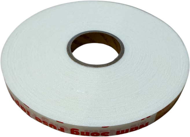 주니버스 국내제작 다데 식서 테이프 면 심지 1cm, 1개, 화이트