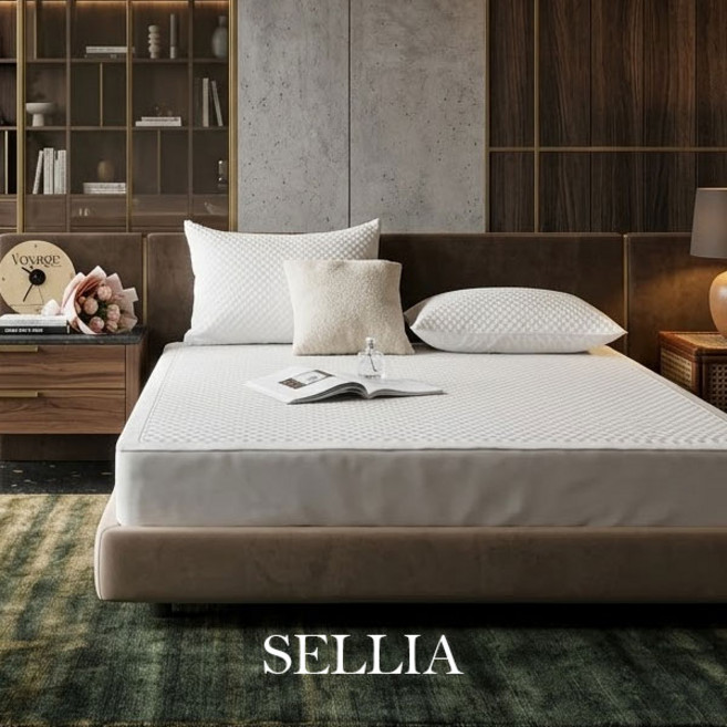 셀리아 아이스큐브 6중직 논슬립 냉감패드 겸 카페트, 화이트, 쿨매트