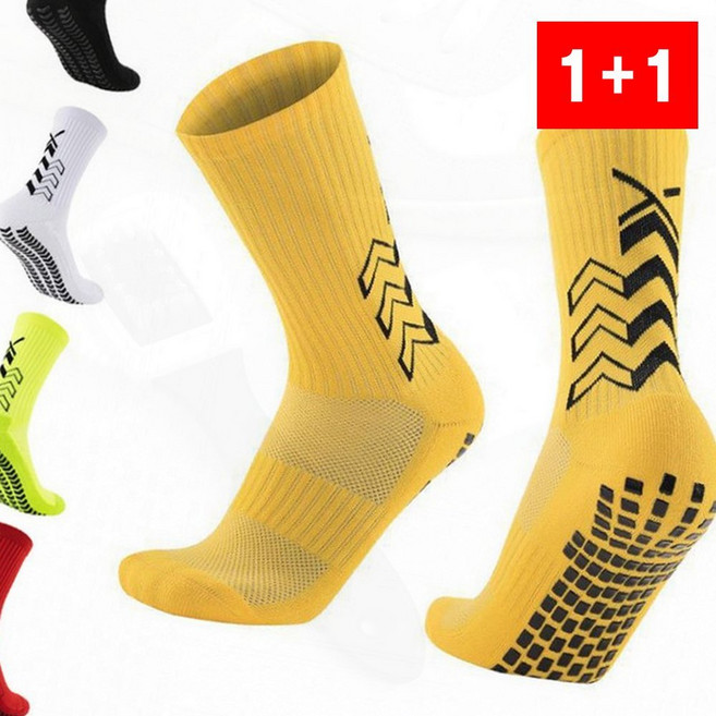 축구 중목 양말 논슬립 남성 스포츠삭스 미끄럼방지 골프, 1개, GSAM 옐로우_ONE