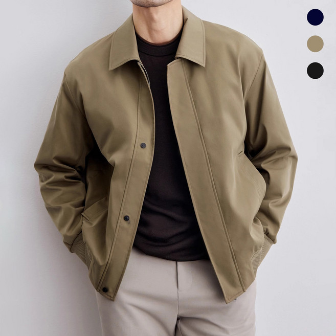 Asure 남성 비즈니스 숏자켓 개주얼 파일럿 재킷 점퍼 재킷
