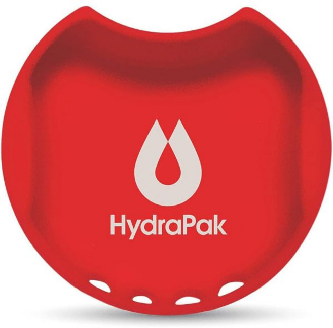 하이드라팩 워터게이트 와이드 마우스 스플래시 가드 - BPA 및 PVC 프리 대부분의 병에 맞습니다, 빨간색