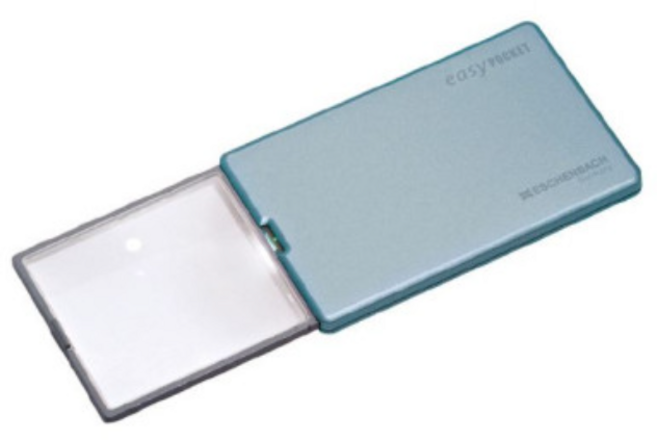 에센바흐 고배율 이지포켓 LED 조명돋보기 4배율, 152122