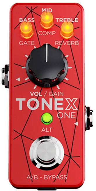 IK Multimedia Effector Pedal 아이케이 멀티미디어 이펙터 페달, TONEX ONE 브라운사운드 레드 에디션, 1개