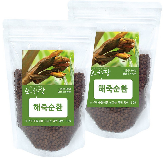 순하당 미얀마 해죽순환, 2개, 300g