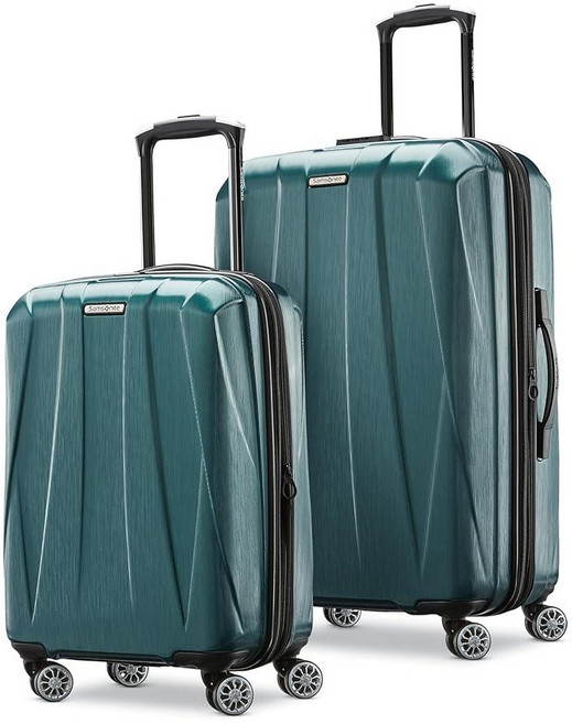 Samsonite 쌤소나이트 센트릭 2 하드사이드 확장 스피너 휠 캐리어 카리브 블루 2개 세트 (20/24) 그외 각종 429484
