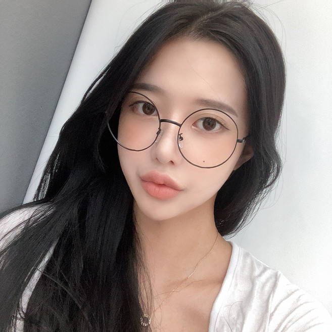 VANANA2 블루라이트차단 블랙 동글이렌즈 B0328