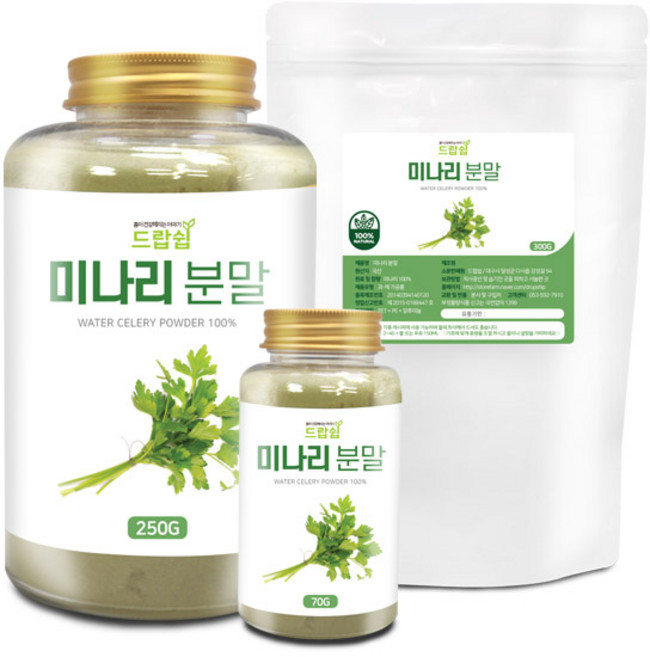 드랍쉽 미나리 분말(국산) 모음, 미나리 분말[국산] 300g, 1개