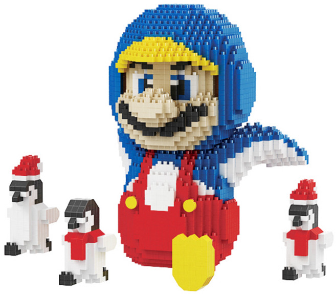 BEACON 나노블럭 미니블럭, 펭귄 수리공, 1개