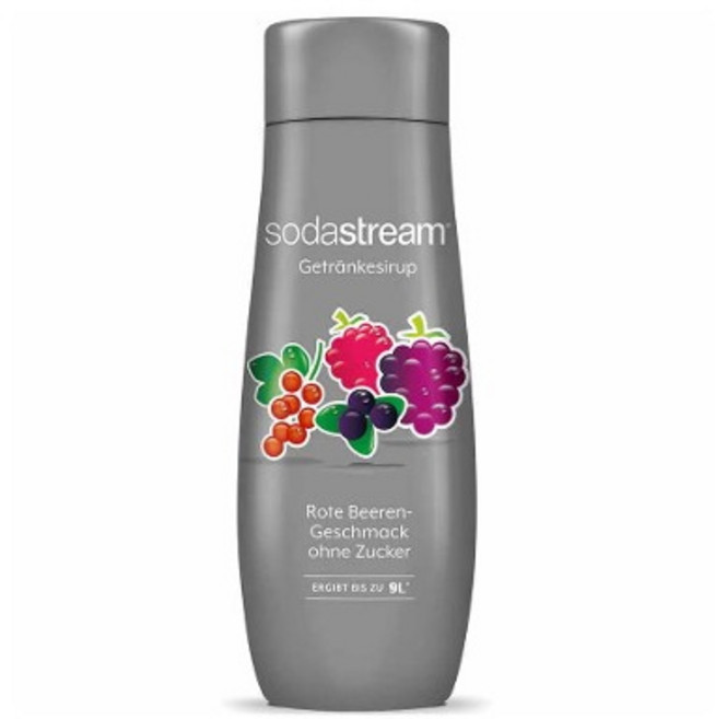 소다스트림 시럽 레드베리 무설탕 440ml, 1개