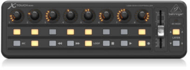 베링거 X-TOUCH MINI 미디 DAW 컨트롤서피스
