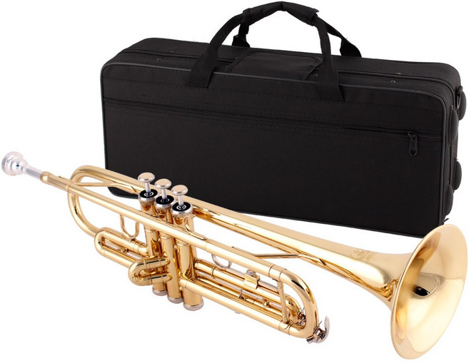 입문용 트럼펫 TR-905 Bb조, 실버, 1개