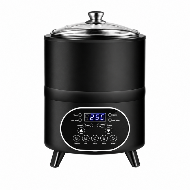 東日 不鏽鋼優格機 8L 全自動智慧定時恆溫 發酵機, 經典黑8L, 1個