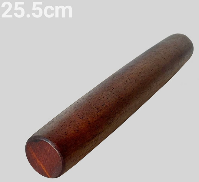 S 장미목 옻칠 나무 밀대2 l 주방 조리도구 국수밀대 반죽밀대 만두 빵만들기 홍두깨 요가봉 발지압봉 마사지봉 롤러