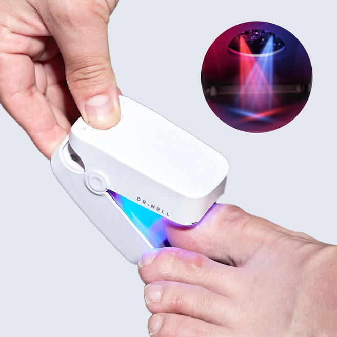 닥터넬 문제성 발톱 레이저 관리기 손발톱 홈케어 간편 사용, 1개