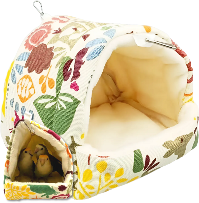 LETOJ 앵무새 포근 포치, 1개, 포근플라워L