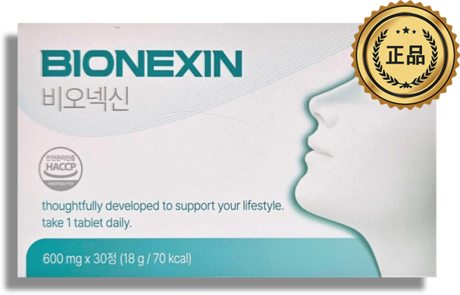 비오넥신 비오넥신정 노벨시아 만성 비염 축농증 600mg X 30정, 1개, 30회분