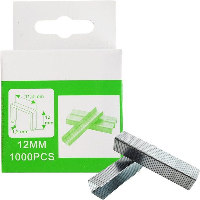 툴스터치 타카핀 디귿자형 깊이 12mm, 1개