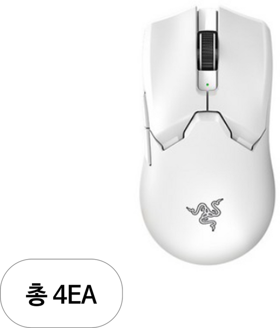 레이저 Viper V2 Pro 무선마우스 RZ01-0439, 화이트