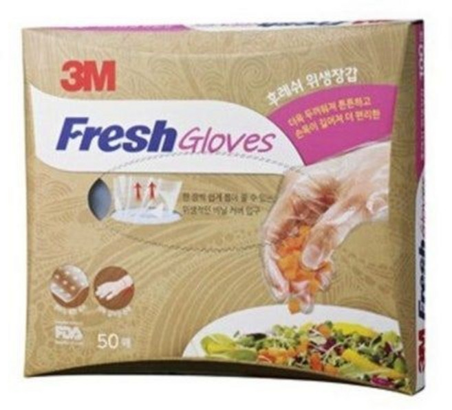 쓰리엠 후레쉬 장갑, 50개, 2세트