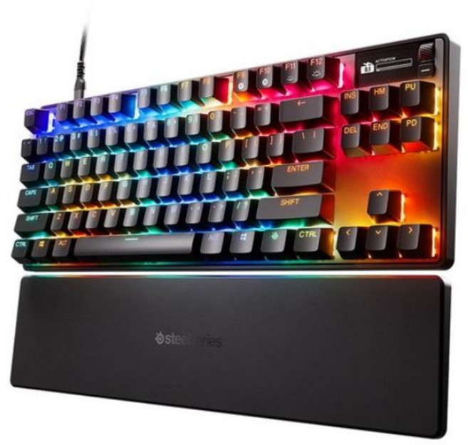 스틸시리즈 기계식 게이밍 키보드, (국내정품) 블랙 한글판, APEX PRO TKL GEN3, 마그네틱축(자석축)