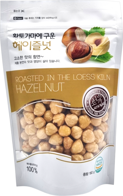 소니가 황토가마에 구운 헤이즐넛, 1개, 160g