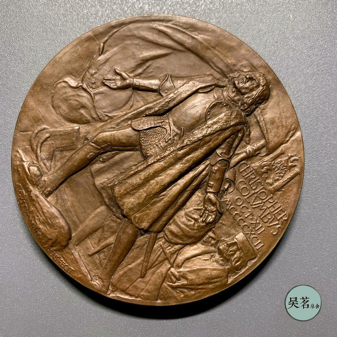 희귀동전 기념주화 1893년 1893년 시카고 만국 엑스포의 큰 동메달은 콜럼버스의 아메리카 발견 4