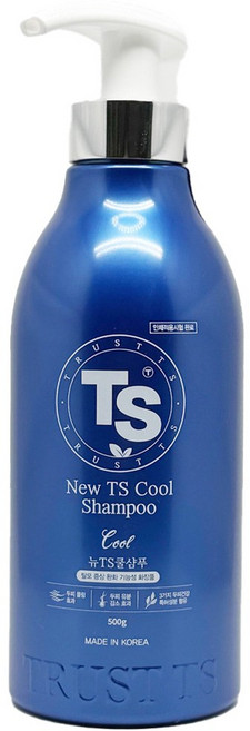 TS 뉴 쿨 탈모증상완화 샴푸, 500g, 1개
