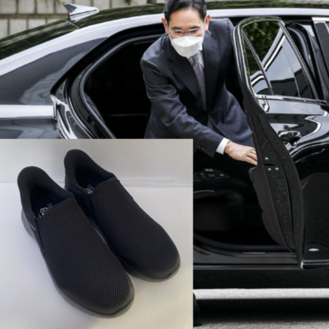 [무료교환] 이재용 신발 스케쳐스 고 워크 운동화 족저근막