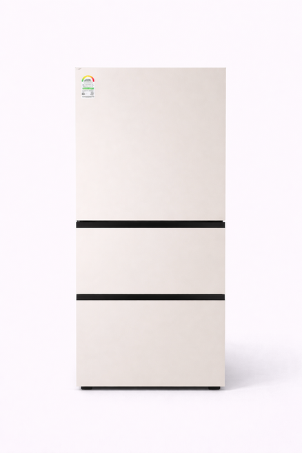 LG전자 디오스 오브제컬렉션 김치톡톡 327L 3도어 스탠드형 김치냉장고 방문설치, 오브제컬렉션 베이지, Z330MEEF11