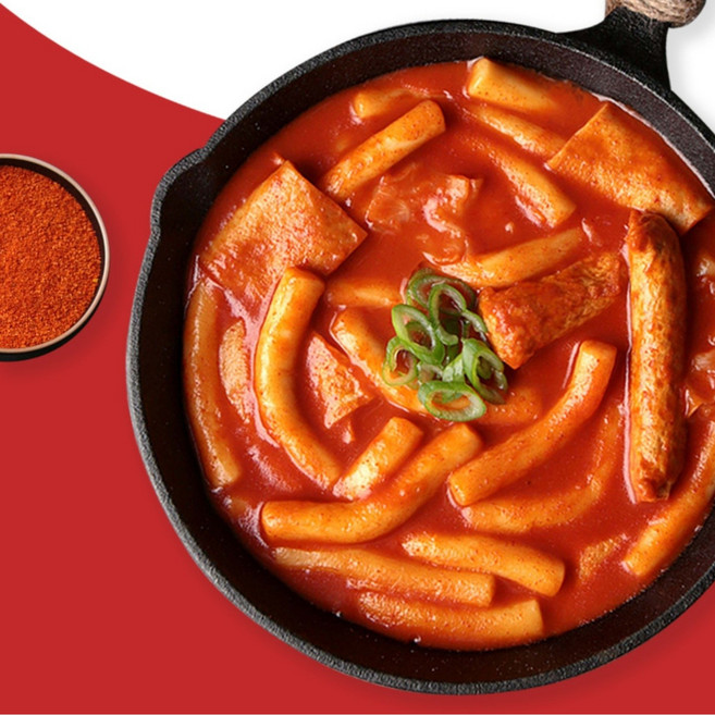 본사발송 상품 호랑이 떡볶이 강렬하게 엄청 매운맛, 1세트, 460g