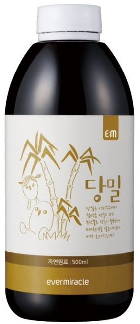 [이엠] EM당밀(500ml) 보조사료 미생물먹이 배지 배합사료, 500ml, 1개