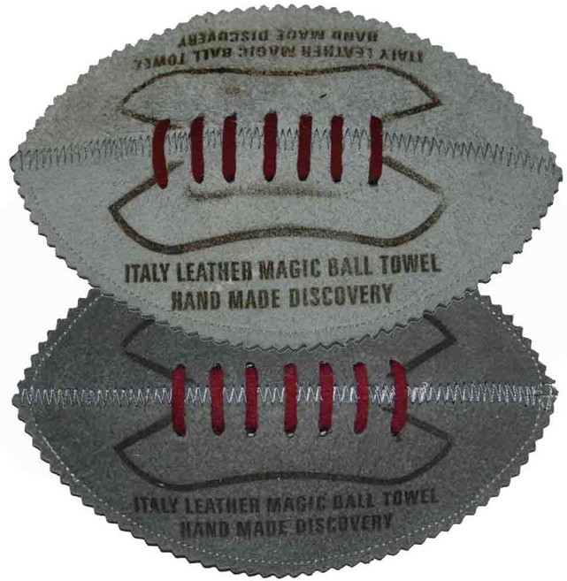 럭비공형/타원형 볼타월 물소가죽 그립력+기름제거 색상 랜덤, 그레이, 1개