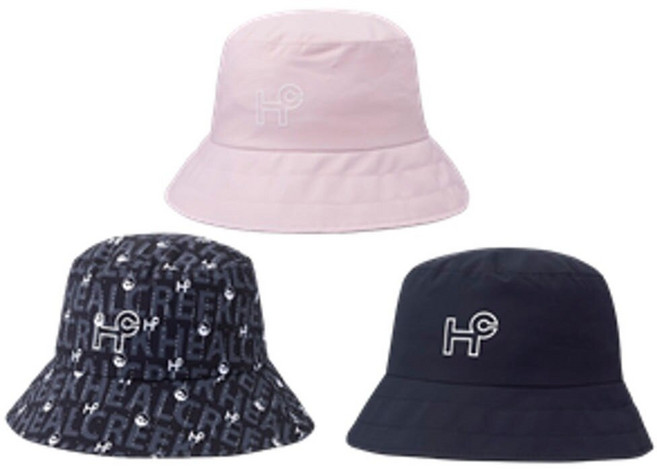 힐크릭 남여공용골프모자 방수햇_SC, 1개, 블랙