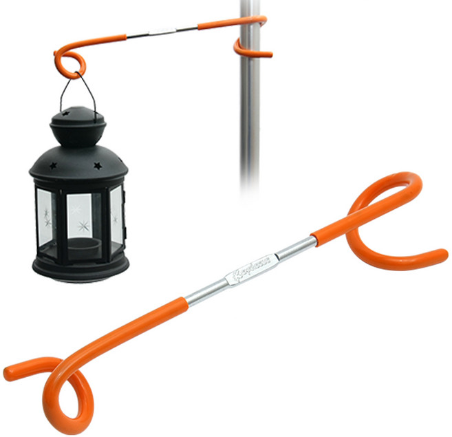 로티캠프 랜턴 걸이 스탠드 파일드라이버 조명 거치대 캠핑 BBQ-5912A, 단품, 1개