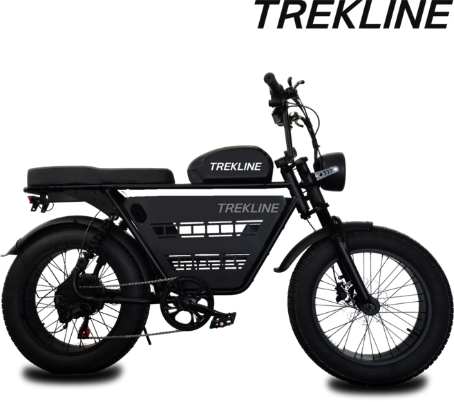 트랙라인 자토바이 전기 팻바이크 MTB 전기자전거 출퇴근용 배달용, 스틸, S1 표준