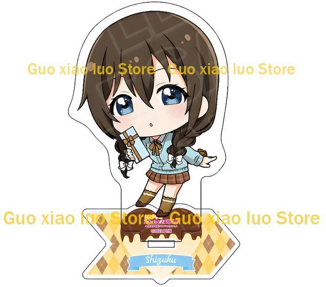 쿠로사와 디아 쓰시마 요시코 쿠니키다 하나마루 오하라 마리 와타나베 미니 치비 애니메이션 피규어 아크릴 스탠드, A. 10CM Acrylic stand, 10. 4, 1개