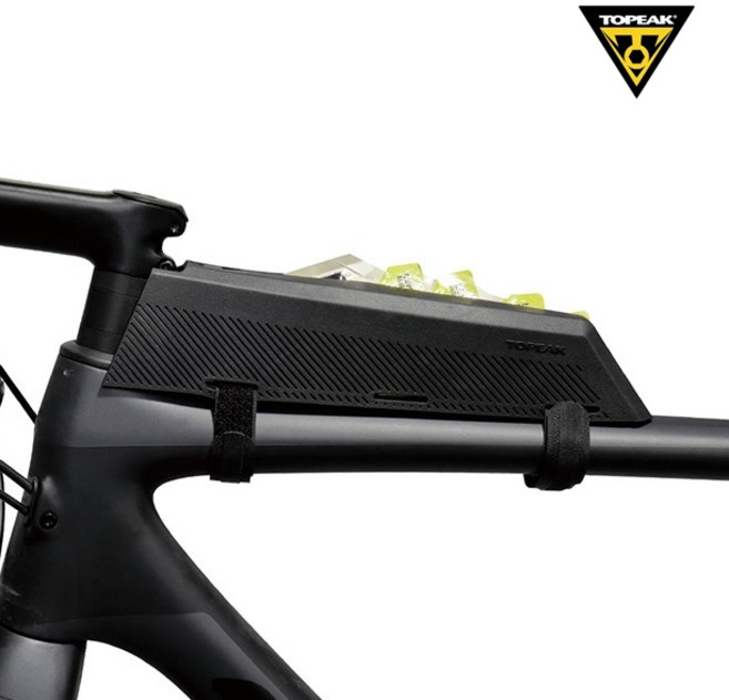 토픽 패스트퓨얼 트라이박스 탑튜브 가방, 1개, 블랙