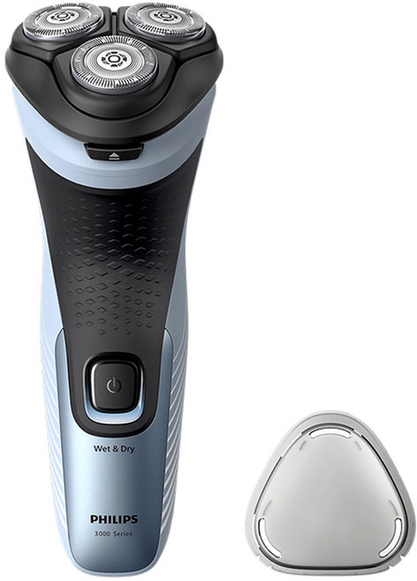 PHILIPS 飛利浦 3000 系列電動刮鬍刀 S3853/00, 海軍藍, 單一商品